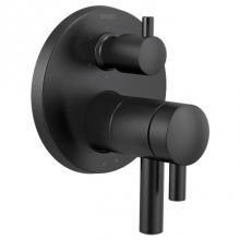Brizo Canada T75675-BL - Tempassure Thermostatic Valve With Integrated 6-Function Div