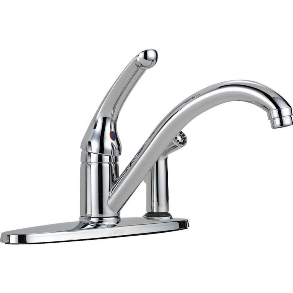 Single Handle Kitchen Faucet- W/Sprayer