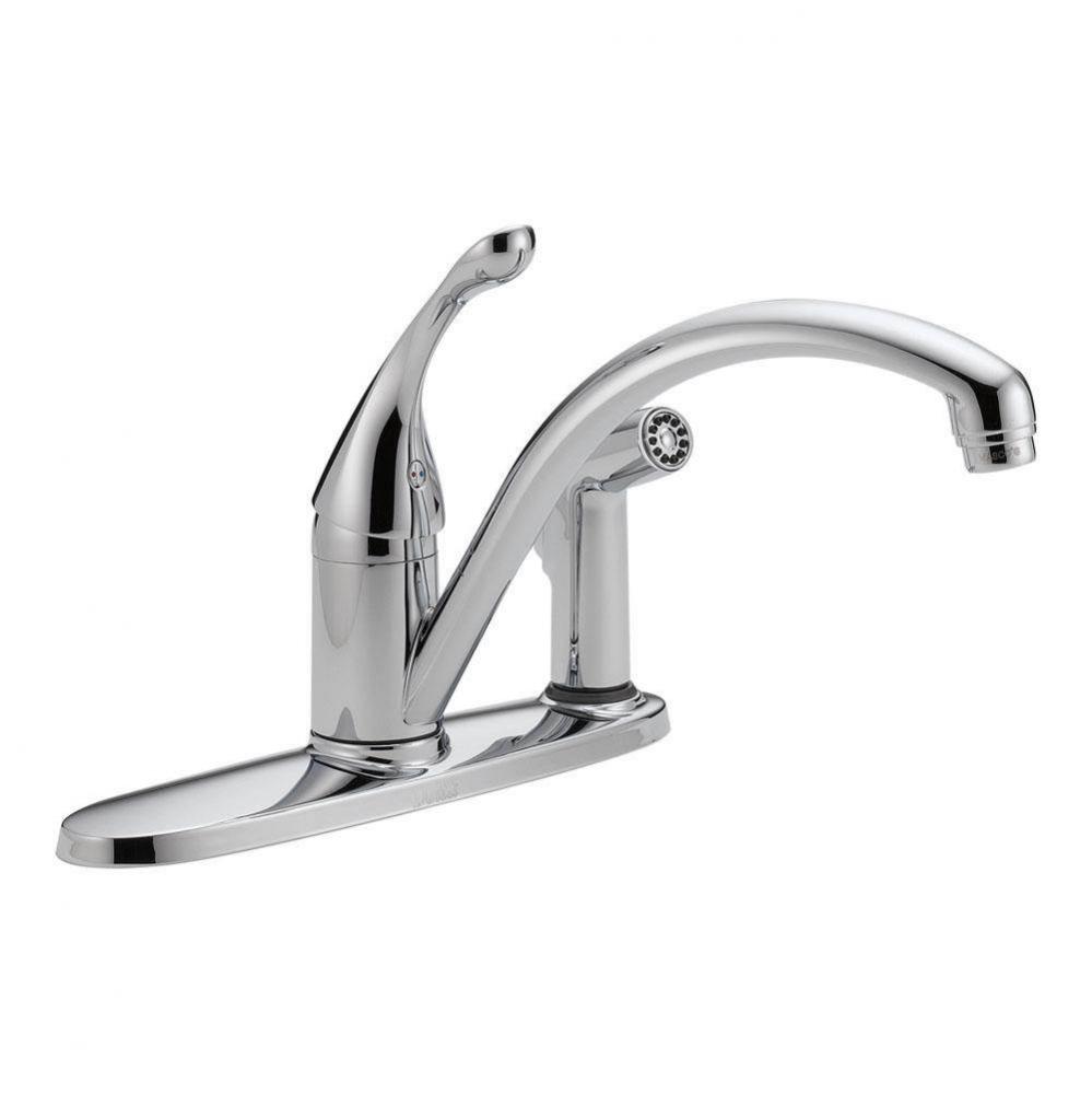 1H Kitchen Faucet W/Sprayer