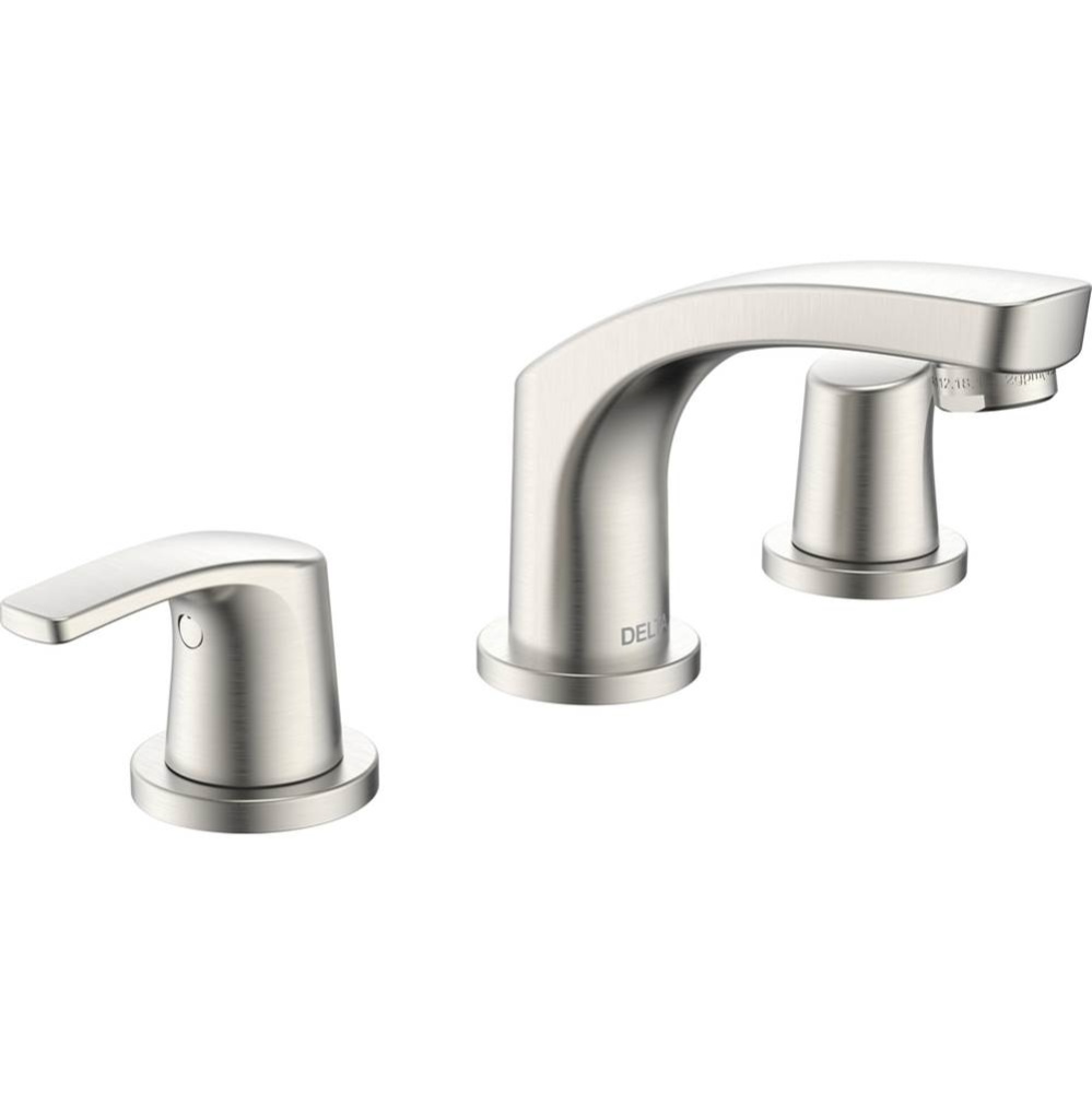 Two Handle Widespread Lavatory Faucet - Less Pop-Up