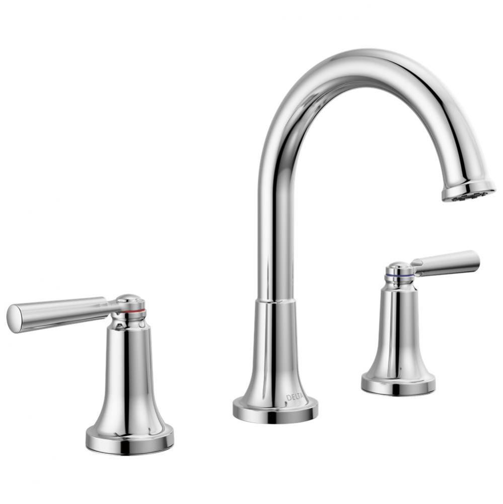 Two Handle Widespread Bathroom Faucet In Chrome