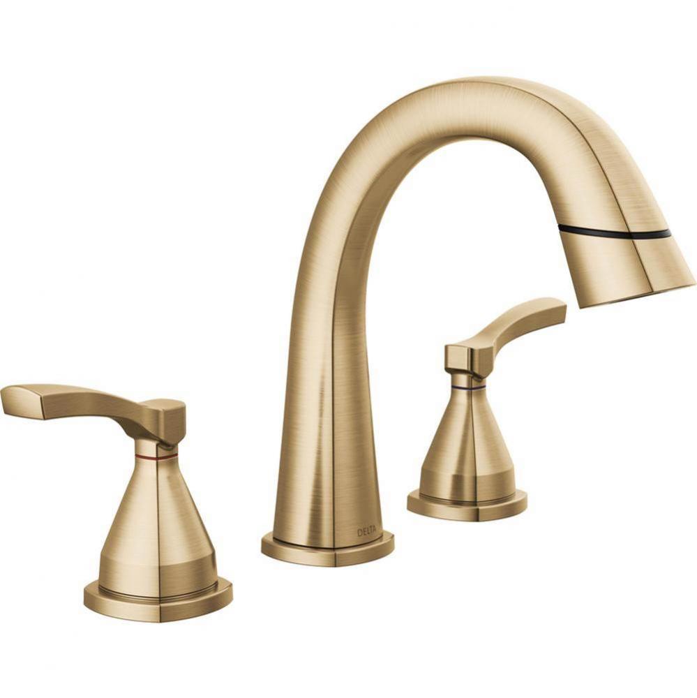 Stryke® Two Handle Widespread Pull Down Bathroom Faucet