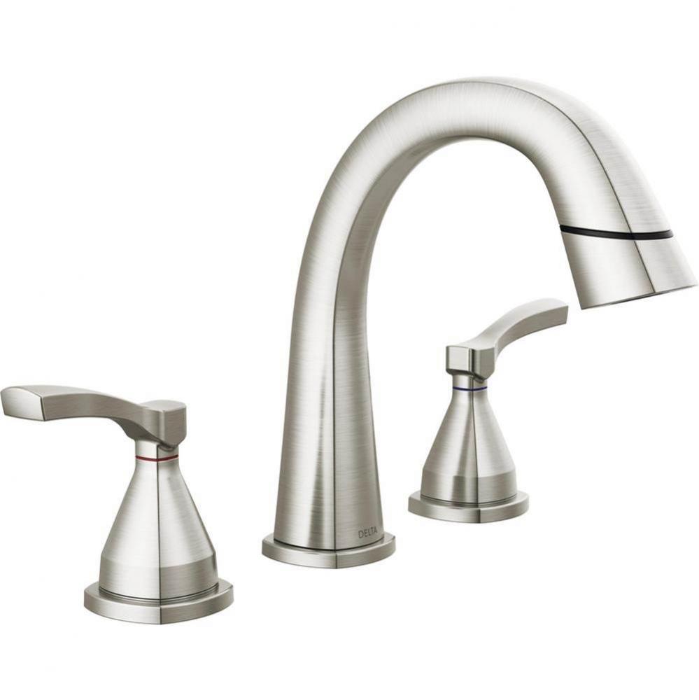 Stryke® Two Handle Widespread Pull Down Bathroom Faucet