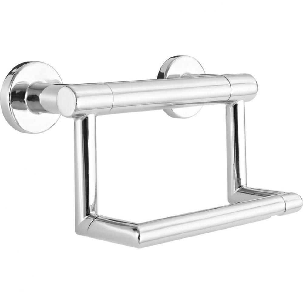 Contemporary 6'' Tissue Holder W/Assist Bar - Ch