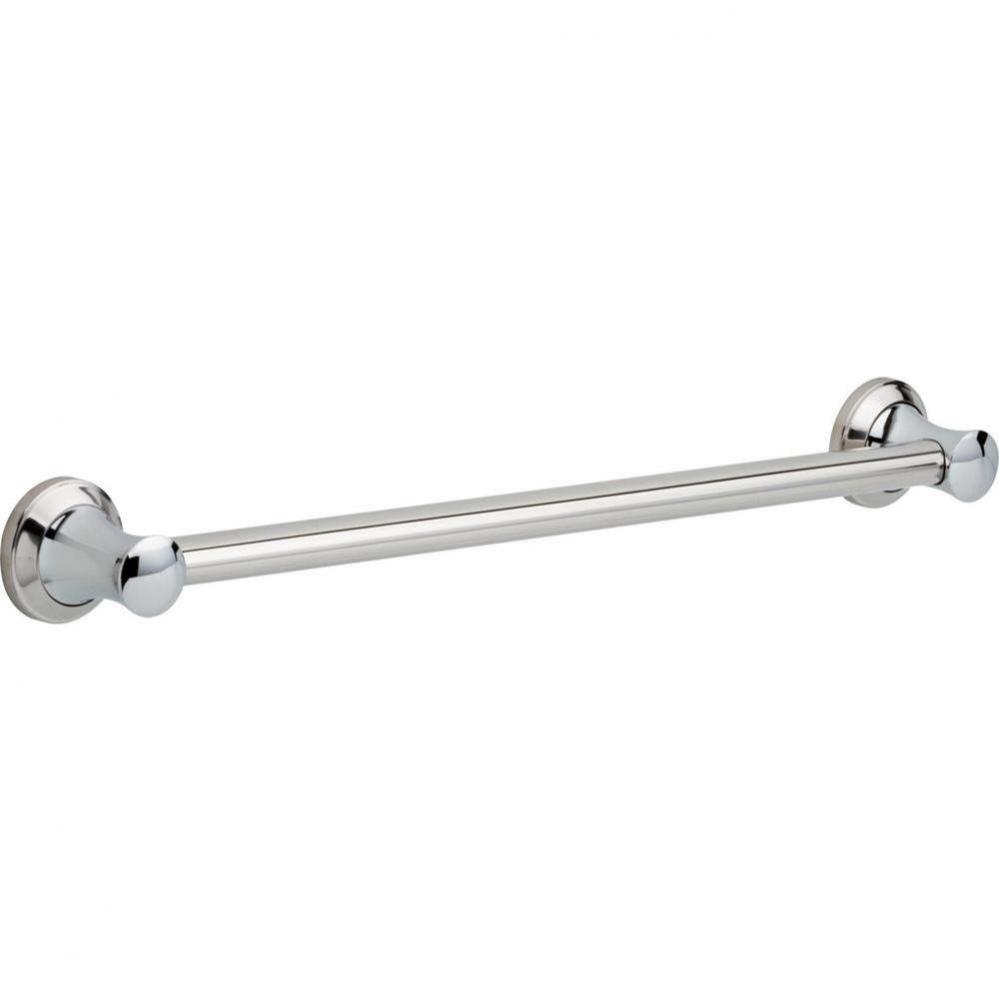 Transitional 24'' Decorative Ada Grab Bar - Ch