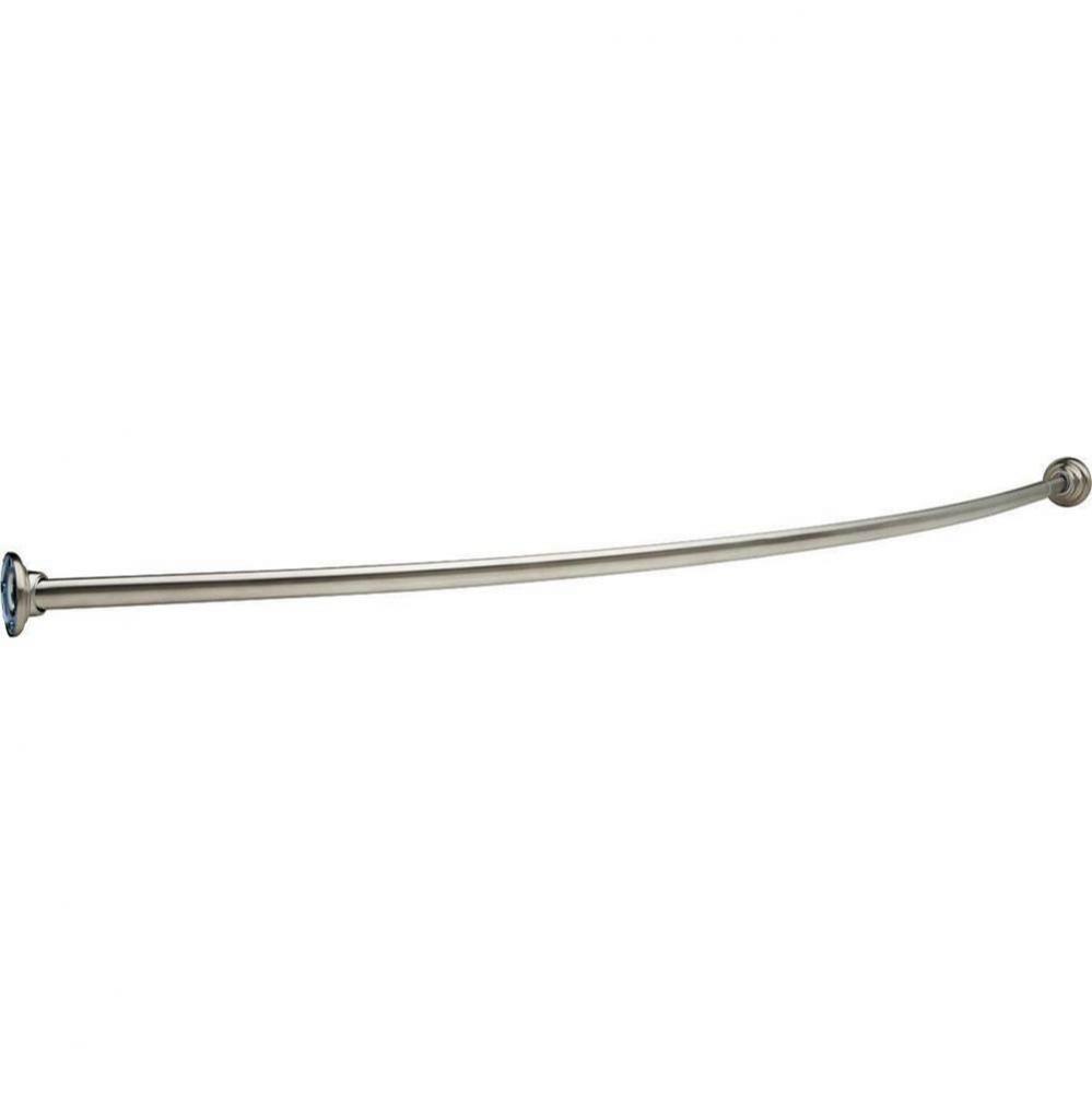 Other 1'' x 5' Shower Rod with Brackets (6'' Bow)