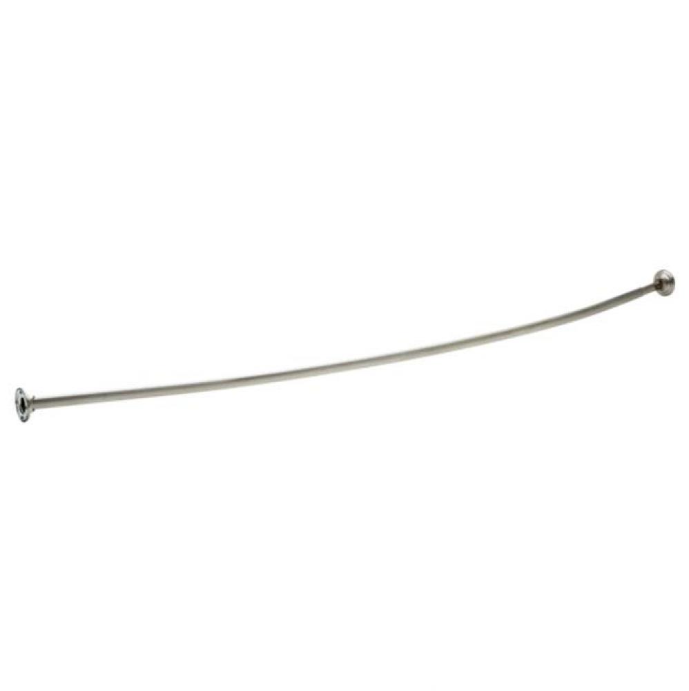 Shower Rod W/ Brackets 6'' Bow 1'' X 6''