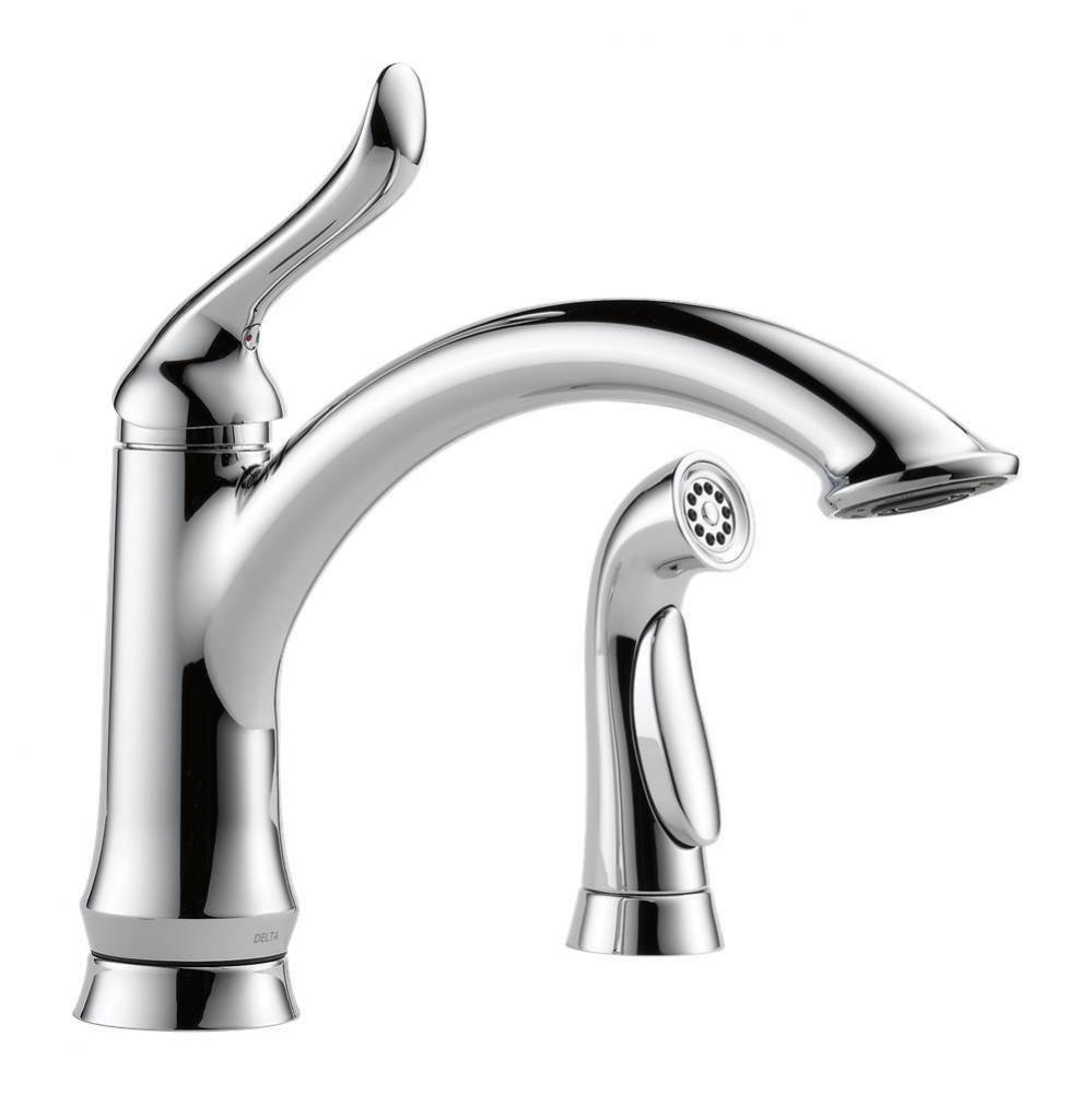 Linden Kitchen Deck Faucet W/Side Sprayer