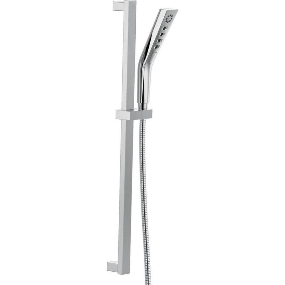 Universal Showering Components H2OKinetic® 3-Setting Slide Bar Hand Shower