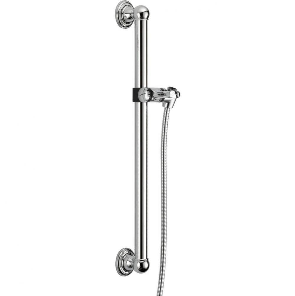 Ada Kit - Trad Wall Grab Bar, Mount, 60'' Extendible Hose