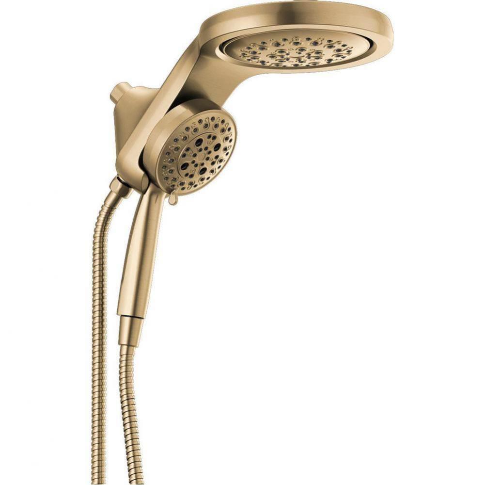 Universal Showering Components HydroRain® H2OKinetic® 5-Setting Two-in-One Shower Head