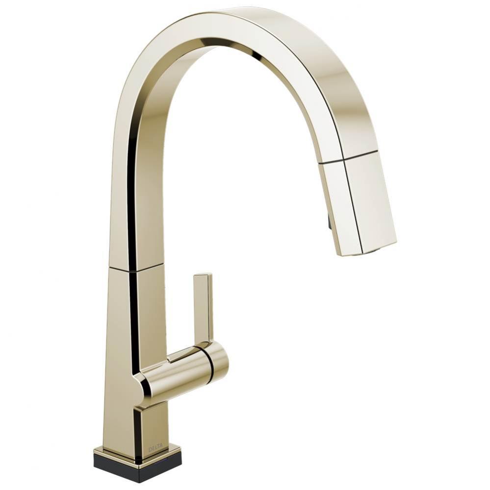 Single Handle Pull Down Kitchen Faucet With Touch2O Technolo