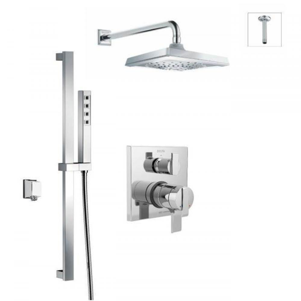 Delta 17T Series Integrated Diverter Shower Kit