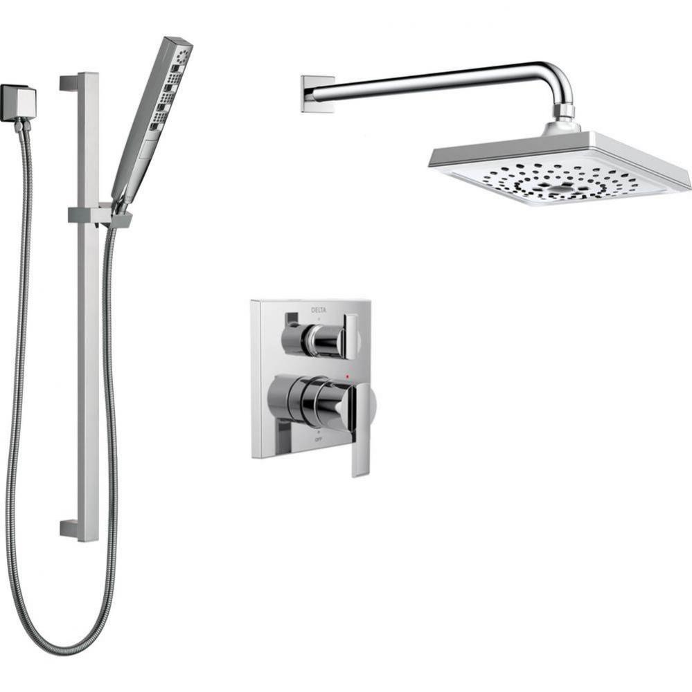 Square Pressure Balance Shower Kit