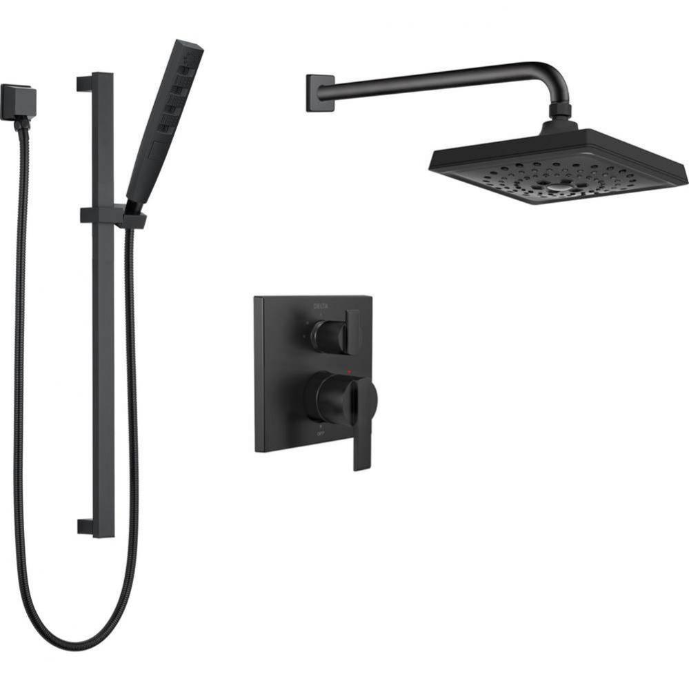 Square Pressure Balance Shower Kit