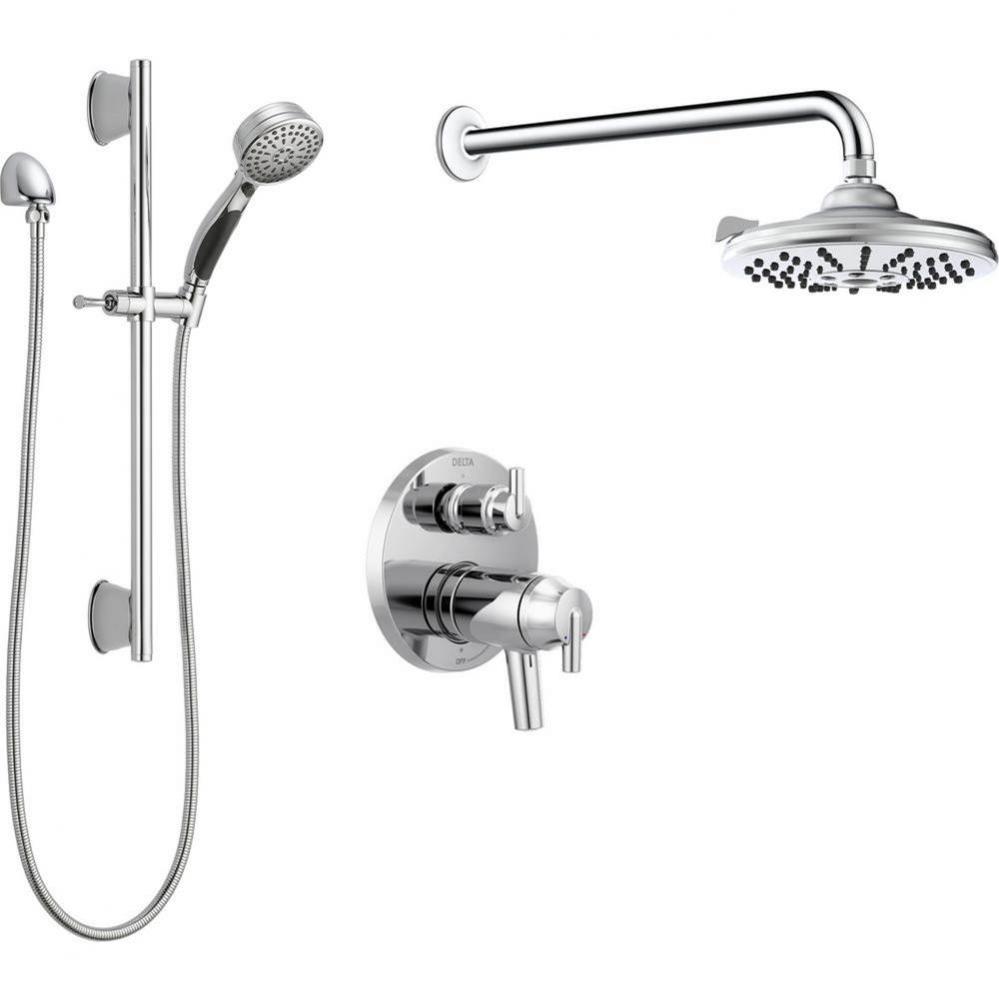 Round Thermostatic Shower Kit
