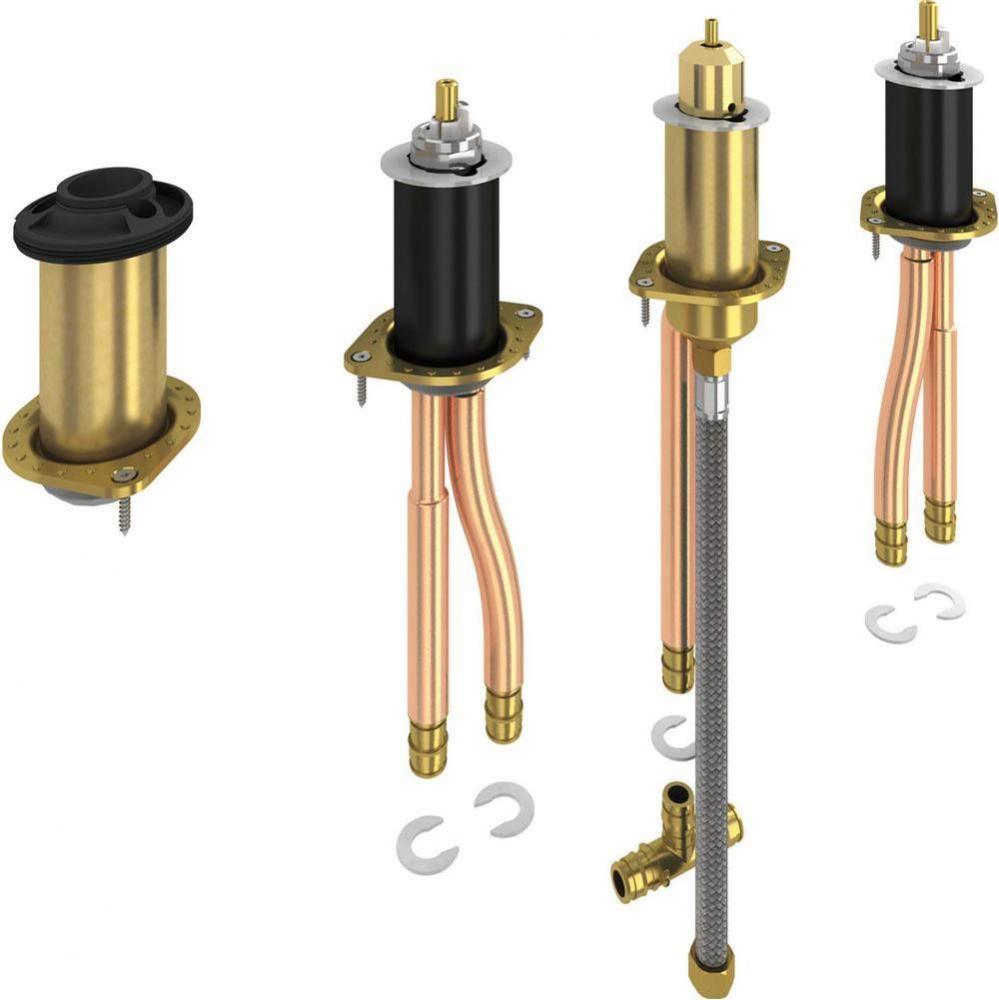 Classic Roman Tub with Hand Shower Rough with Hand Shower- PEX Cold Expansion