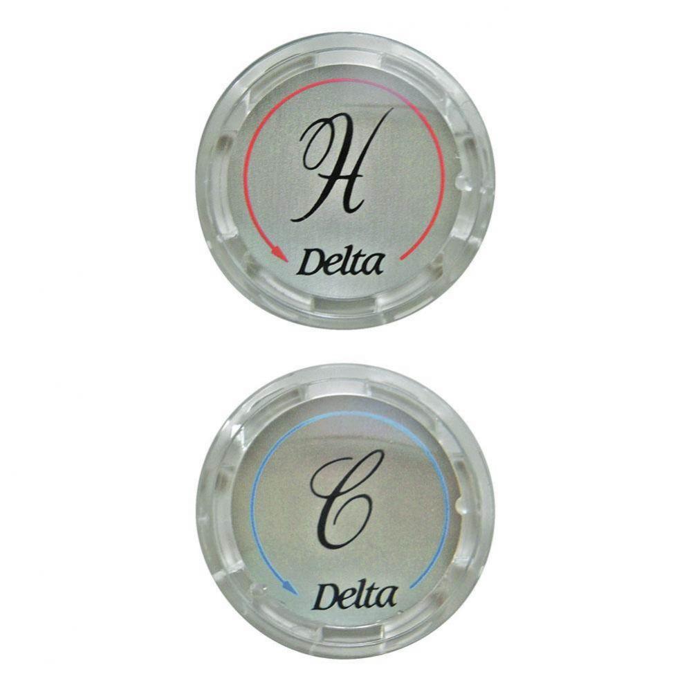 Other Button Set - Hot/Cold - Clear