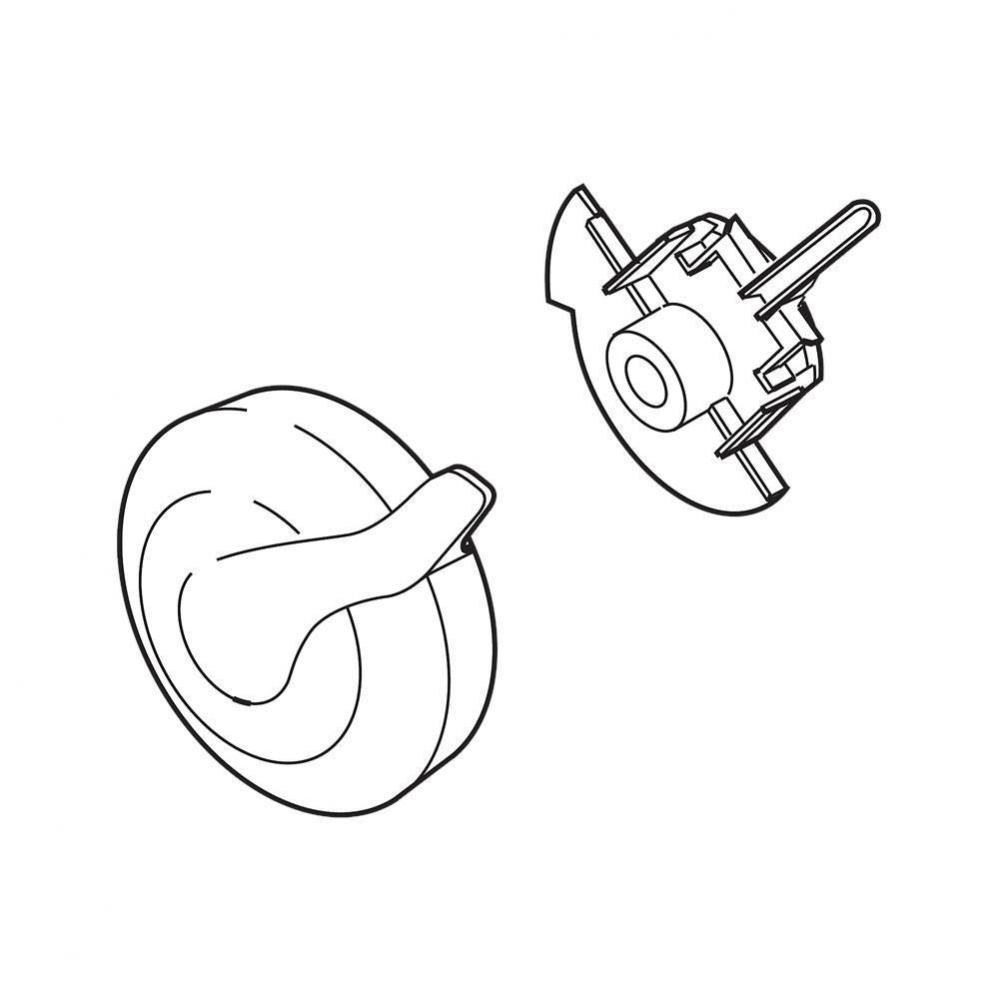 Delta Carlisle: Diverter Handle Assembly - Temperature