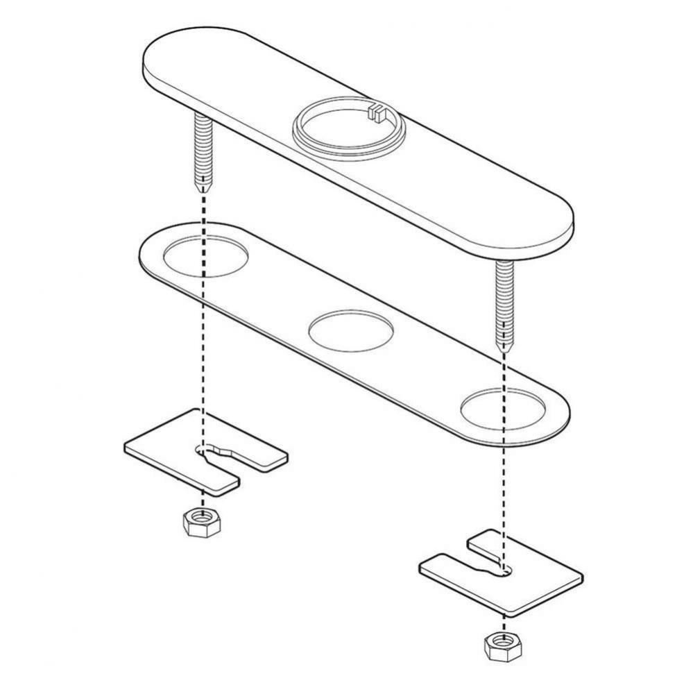 Trinsic® Escutcheon & Gasket - 8''