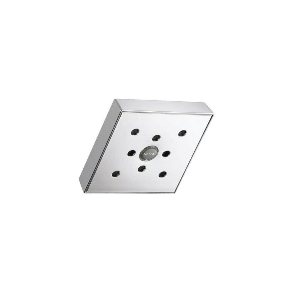 Contemporary Square 2.0 Gpm H2O Showerhead