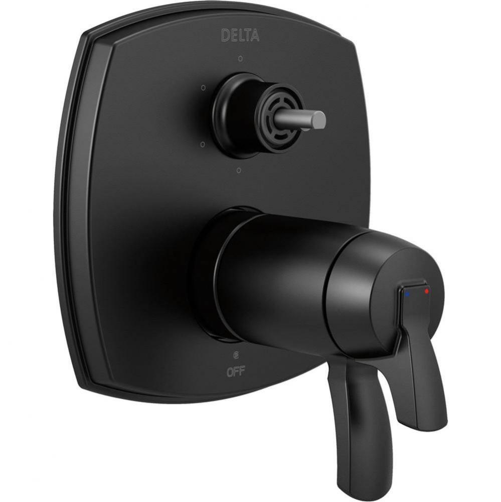 Stryke® 17 Thermostatic Integrated Diverter Trim with Six Function Diverter Less Diverter Han
