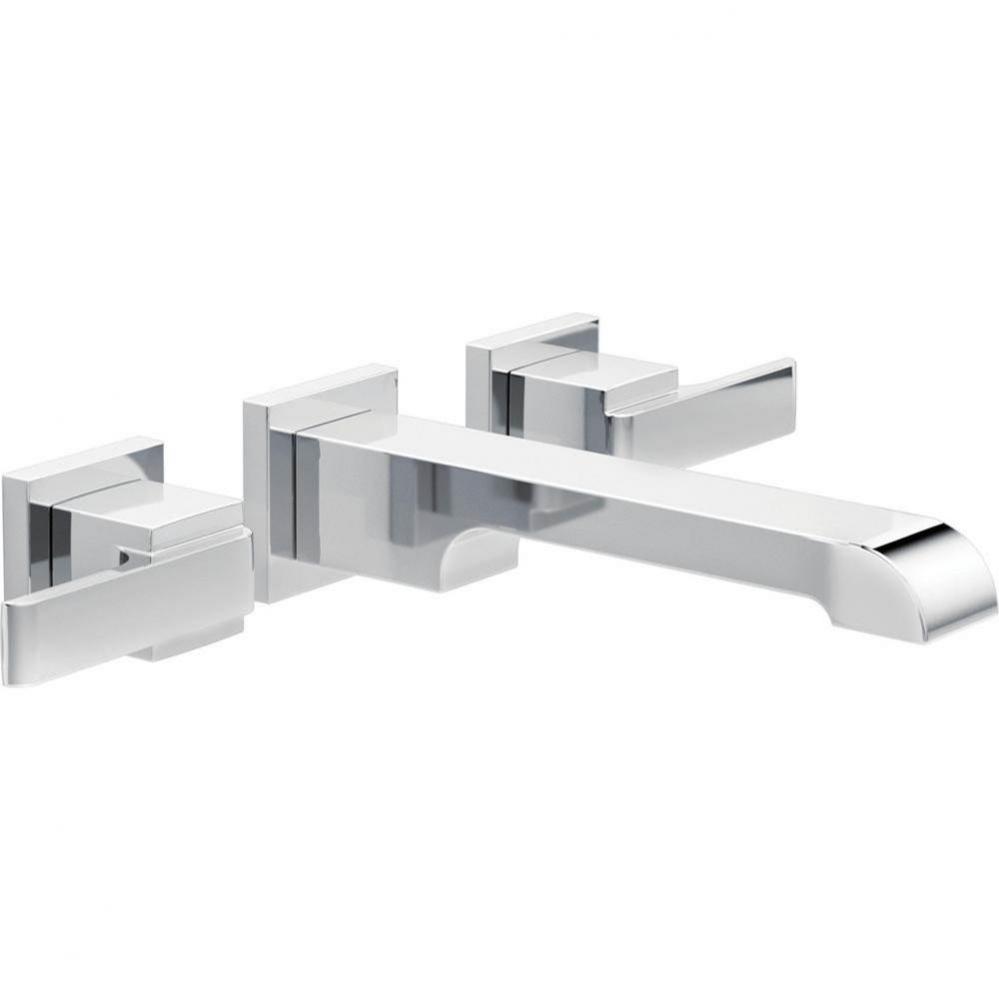 Ara® Two Handle Wall Mount Bathroom Faucet Trim