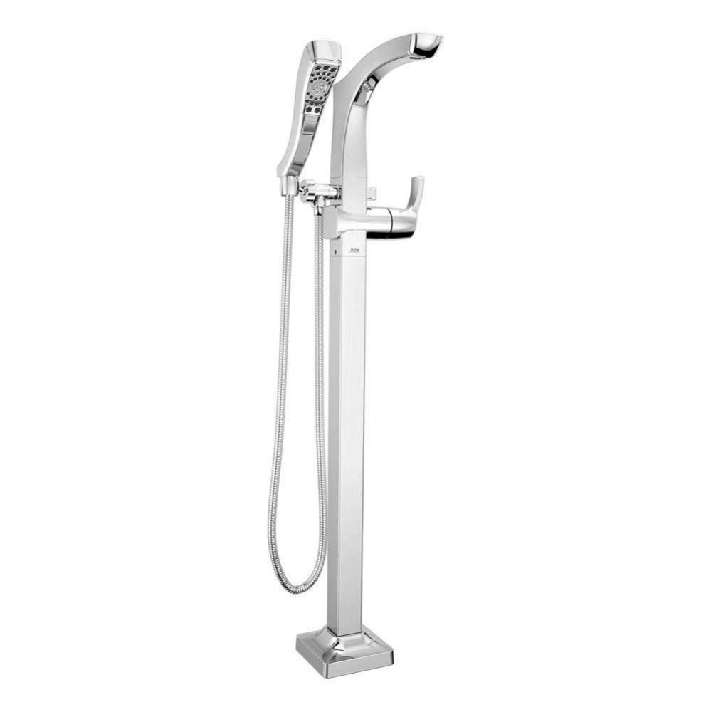 Floor Mount Tub Filler With Handshower