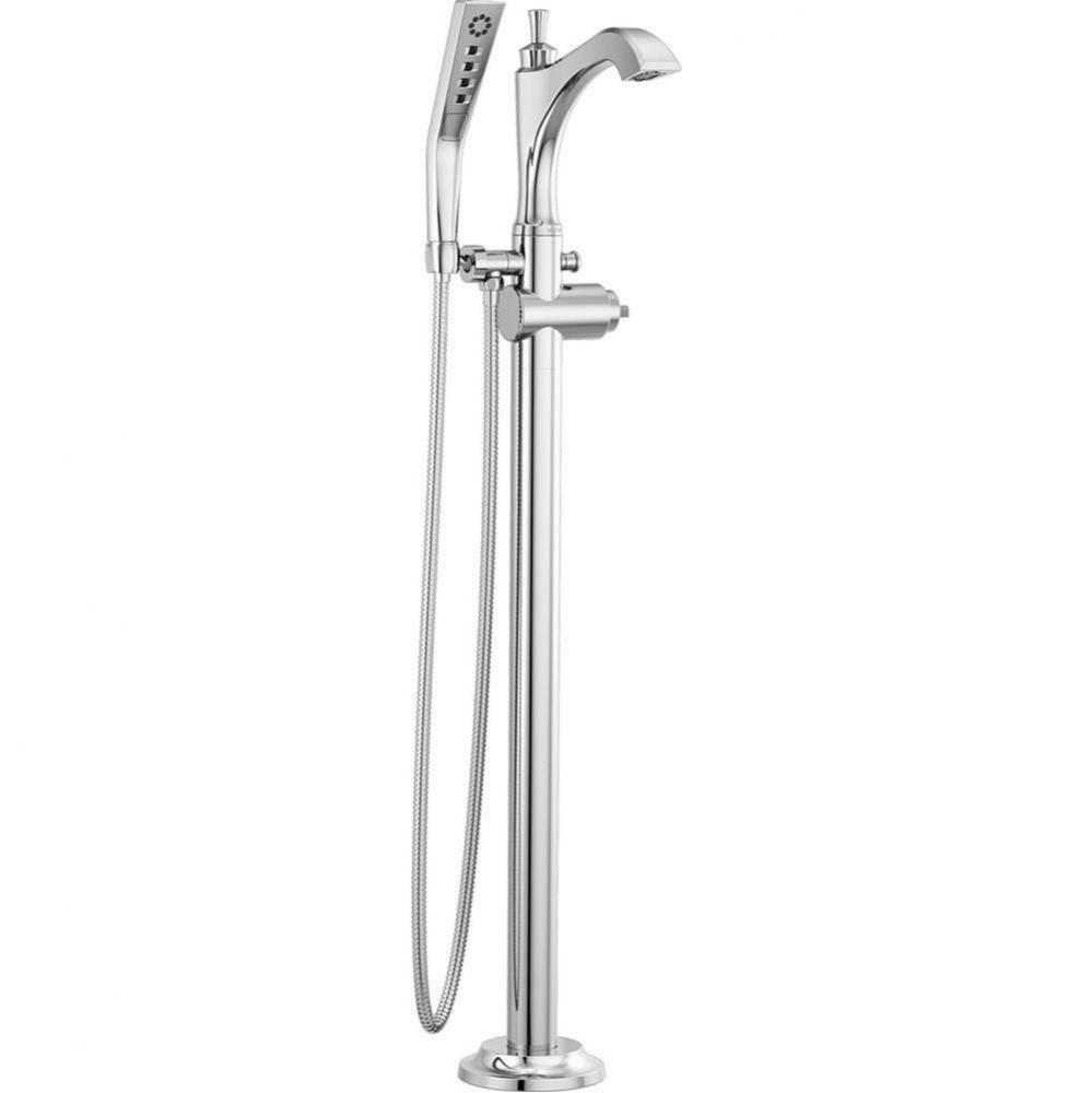 Dorval™ Single Handle Floor Mount Tub Filler Trim - Less Handle