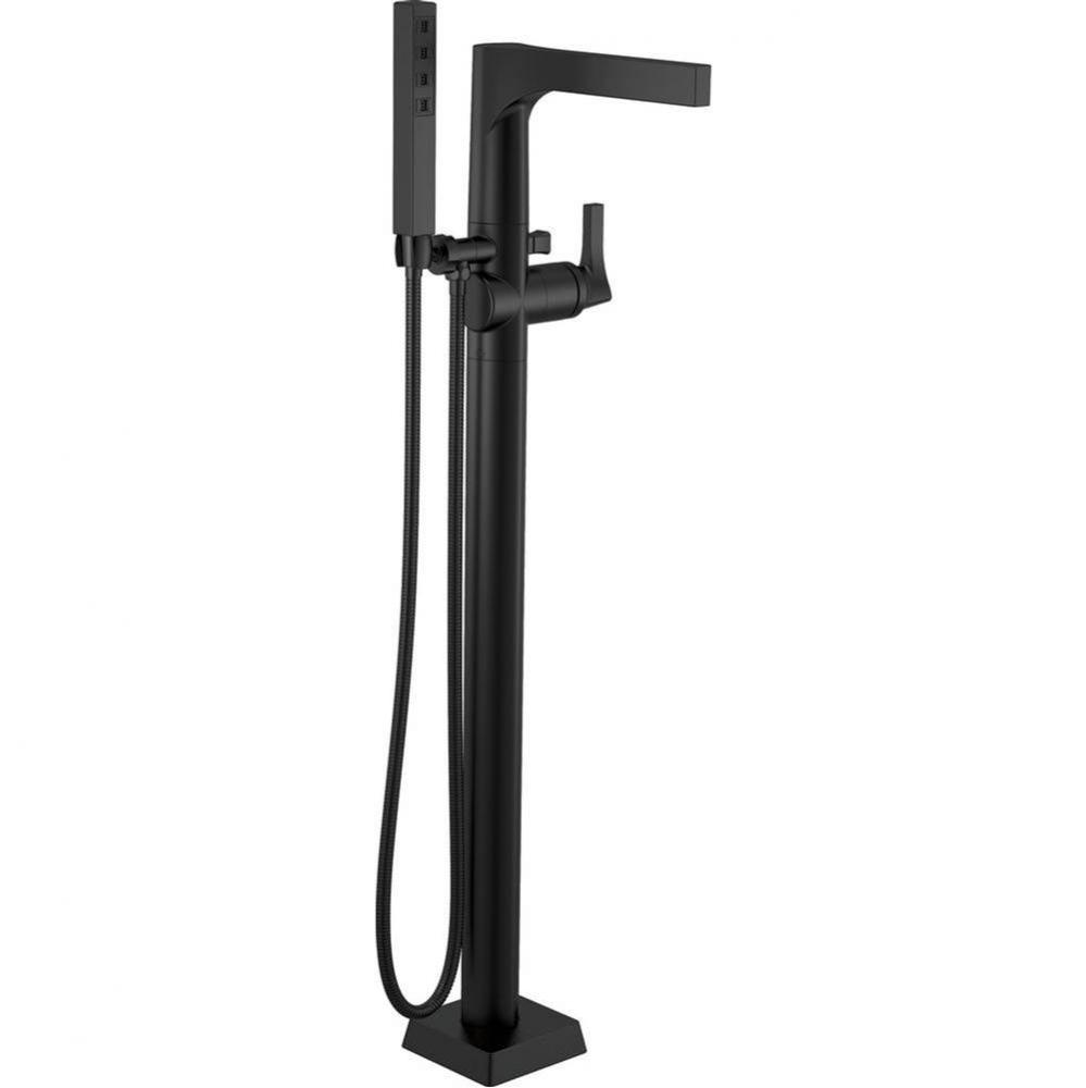 Zura® Single Handle Floor Mount Tub Filler Trim with Hand Shower