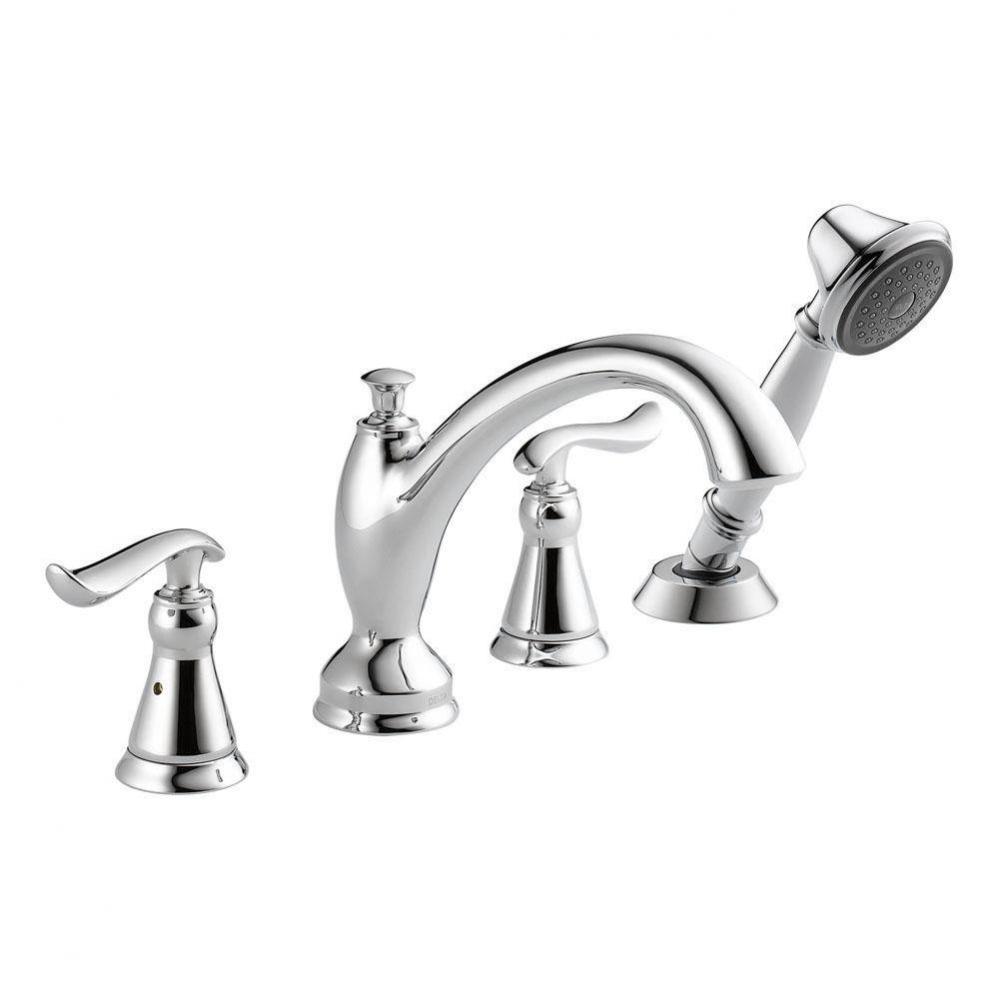 Linden Roman Tub Faucet With Handshower Trim