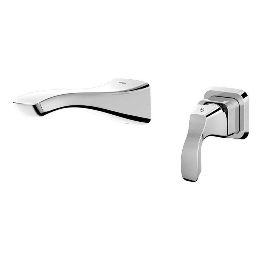 Single Handle Wall Mount Lavatory Faucet