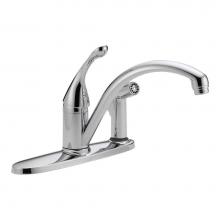 Delta Canada 340-DST - 1H Kitchen Faucet W/Sprayer