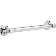 Delta Canada 41618 - Traditional 18'' Decorative Grab Bar - Ch