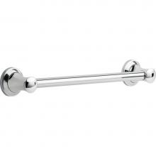 Delta Canada 41718 - Transitional 18'' Decorative Ada Grab Bar - Ch