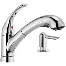 Delta Canada 4362LF-SD - Single Handle Kitchen Pullout Faucet