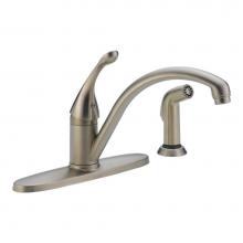 Delta Canada 440-SS-DST - 1H Kitchen Faucet W/Side