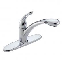 Delta Canada 472-DST - Signature Pull-Out Kitchen Faucet W/Dst