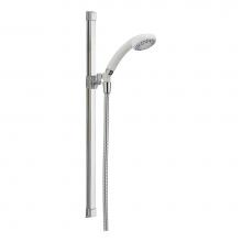 Delta Canada 51551-WH - Full Spray Hs W/ 24'' Pin Mount Glide Rail, Swivel,