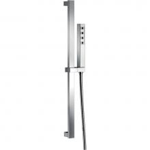 Delta Canada 51567-PR - Universal Showering Components H2OKinetic®Single-Setting Slide Bar Hand Shower