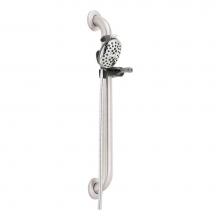 Delta Canada 52008-DS - 4-Spray Palm Shower, 24'' Dec Ada Bar, 60''-82'' Stretch