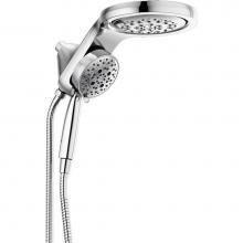 Delta Canada 58680-PR - Universal Showering Components HydroRain® H2OKinetic®5-Setting Two-in-One Shower Head