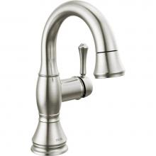 Delta Canada 597-SSPD-DST - Cassidy™ Single Handle Pull Down Bathroom Faucet