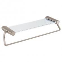 Delta Canada 77480-SS - Delta Zura: 24'' Towel Bar with Glass