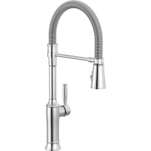 Delta Canada 9684-PR-DST - Single-handle Pull-down Spring Kitchen Faucet