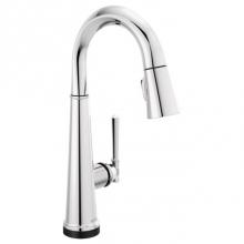 Delta Canada 9982T-PR-DST - Emmeline™ Single Handle Pull Down Bar/Prep Faucet with Touch2O Technology
