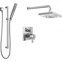 Delta Canada DF-KIT25-THS-WS - Square Thermostatic Shower Kit