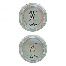Delta Canada RP19659 - Other Button Set - Hot/Cold - Clear