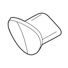 Delta Canada RP51343 - Lahara® Button - Hot / Cold Indicator - Blue