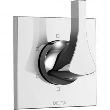 Delta Canada T11974 - Zura® 6-Setting 3-Port Diverter Trim